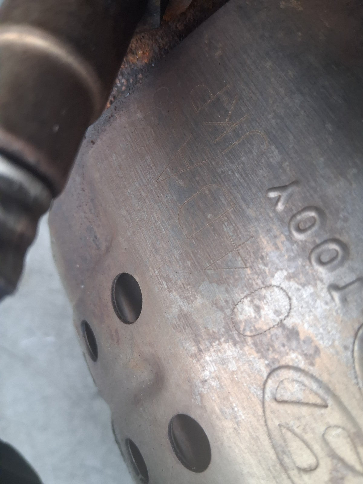 2018 HYUNDAI I10 1.0 PETROL CAT DPF CATALYTIC CONVERTER PARTICULATE FILTER