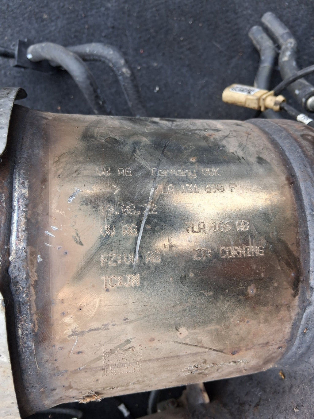 2018 VW VOLKSWAGEN TRANSPORTER T6 2.0 DIESEL DPF CATALYTIC CONVERTER 7LA131723A
