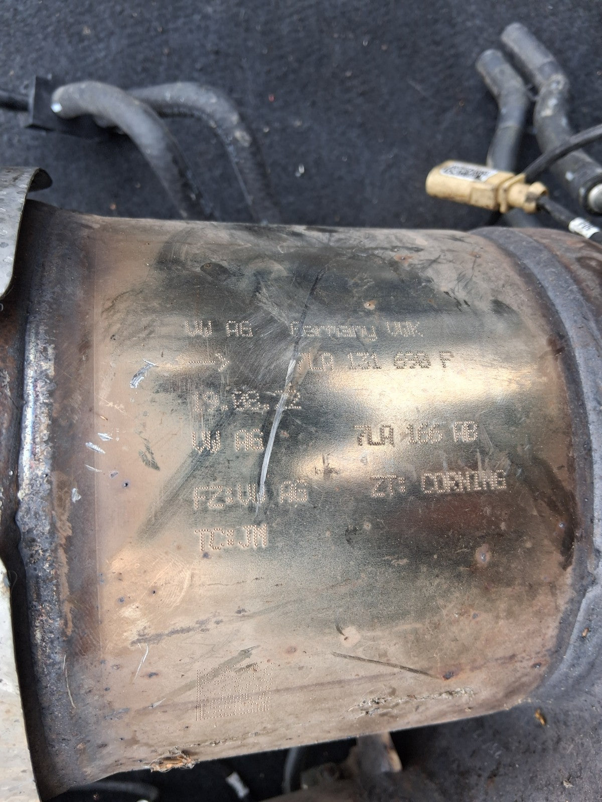 2018 VW VOLKSWAGEN TRANSPORTER T6 2.0 DIESEL DPF CATALYTIC CONVERTER 7LA131723A