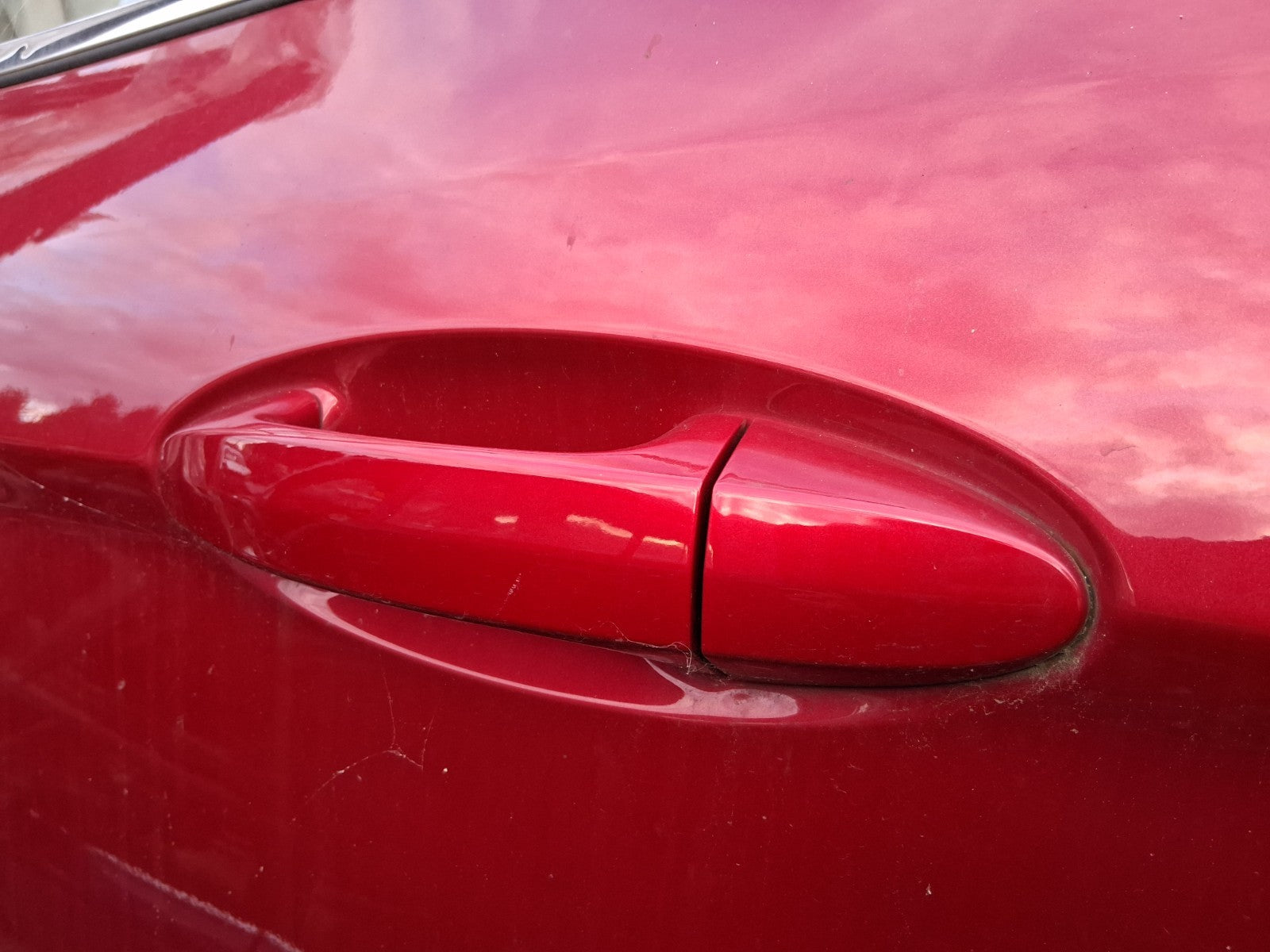 2021 FORD ECOSPORT MK2 NSR PASSENGER SIDE REAR LEFT EXTERIOR DOOR HANDLE