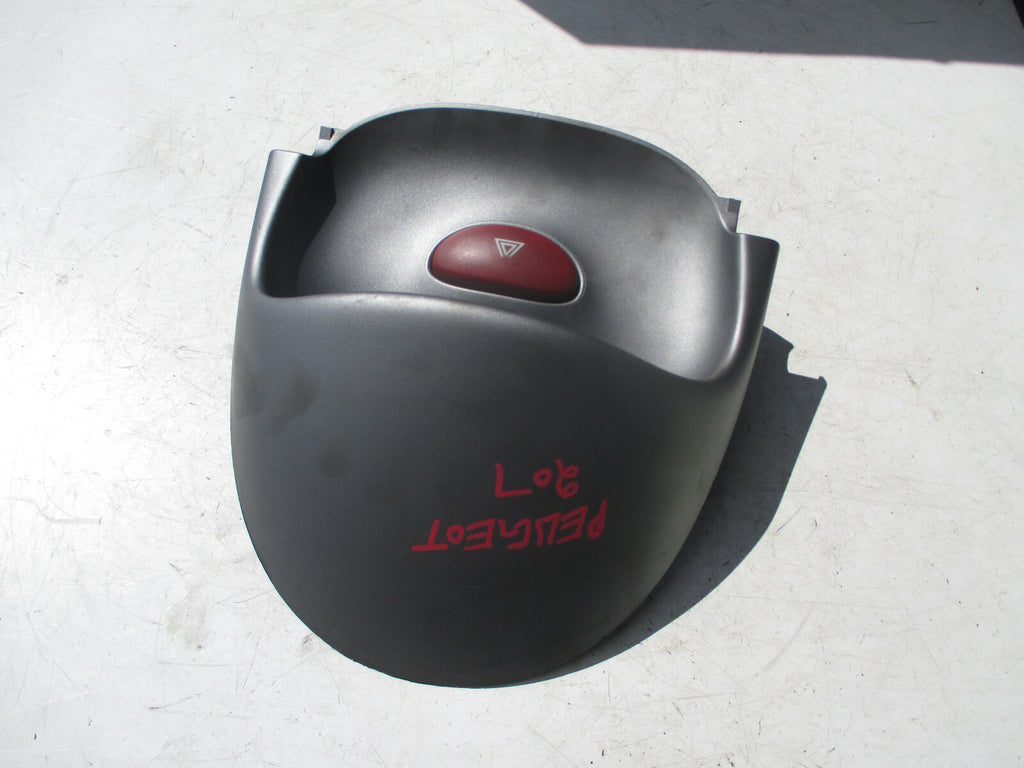 PEUGEOT 206 TOP DASHBOARD HAZARD SWITCH PLASTIC TRIM SURROUND PANEL 96430006YA