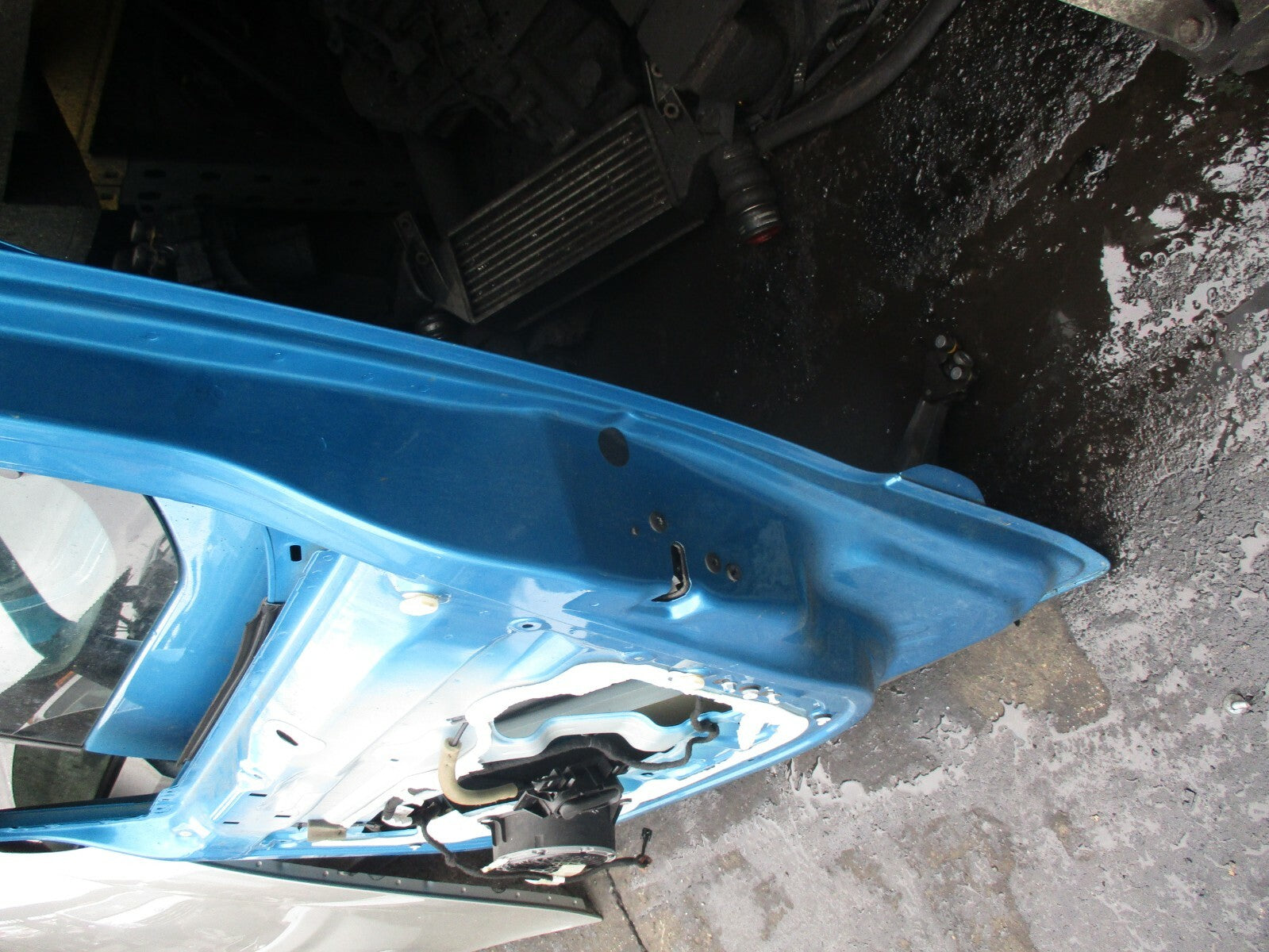 CITROEN BERLINGO MK2 OSF DRIVER SIDE FRONT BARE DOOR BLUE