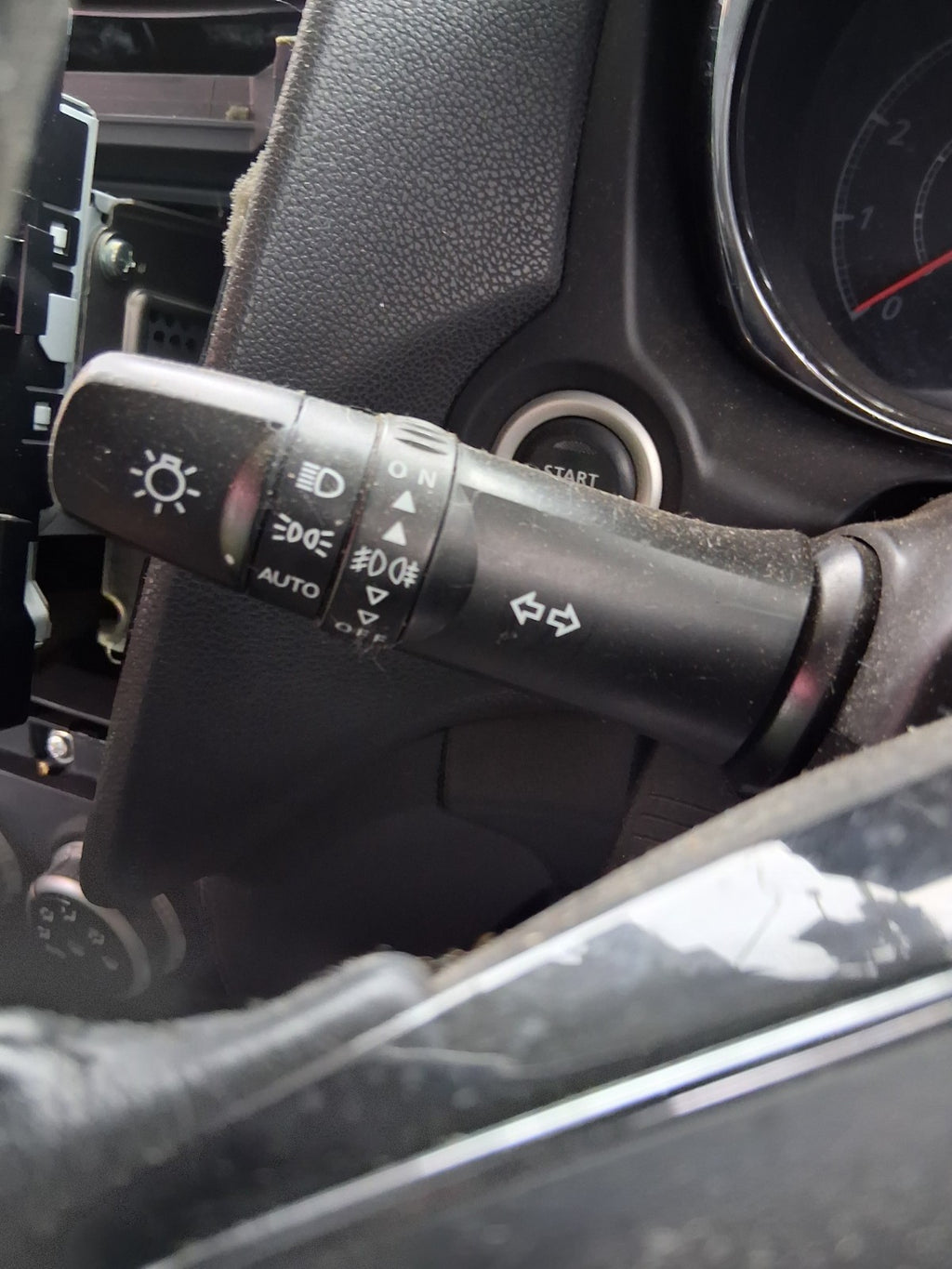 2020 MITSUBISHI ASX INDICATOR WIPER COMBINATION SWITCH STALK SQUIB RING