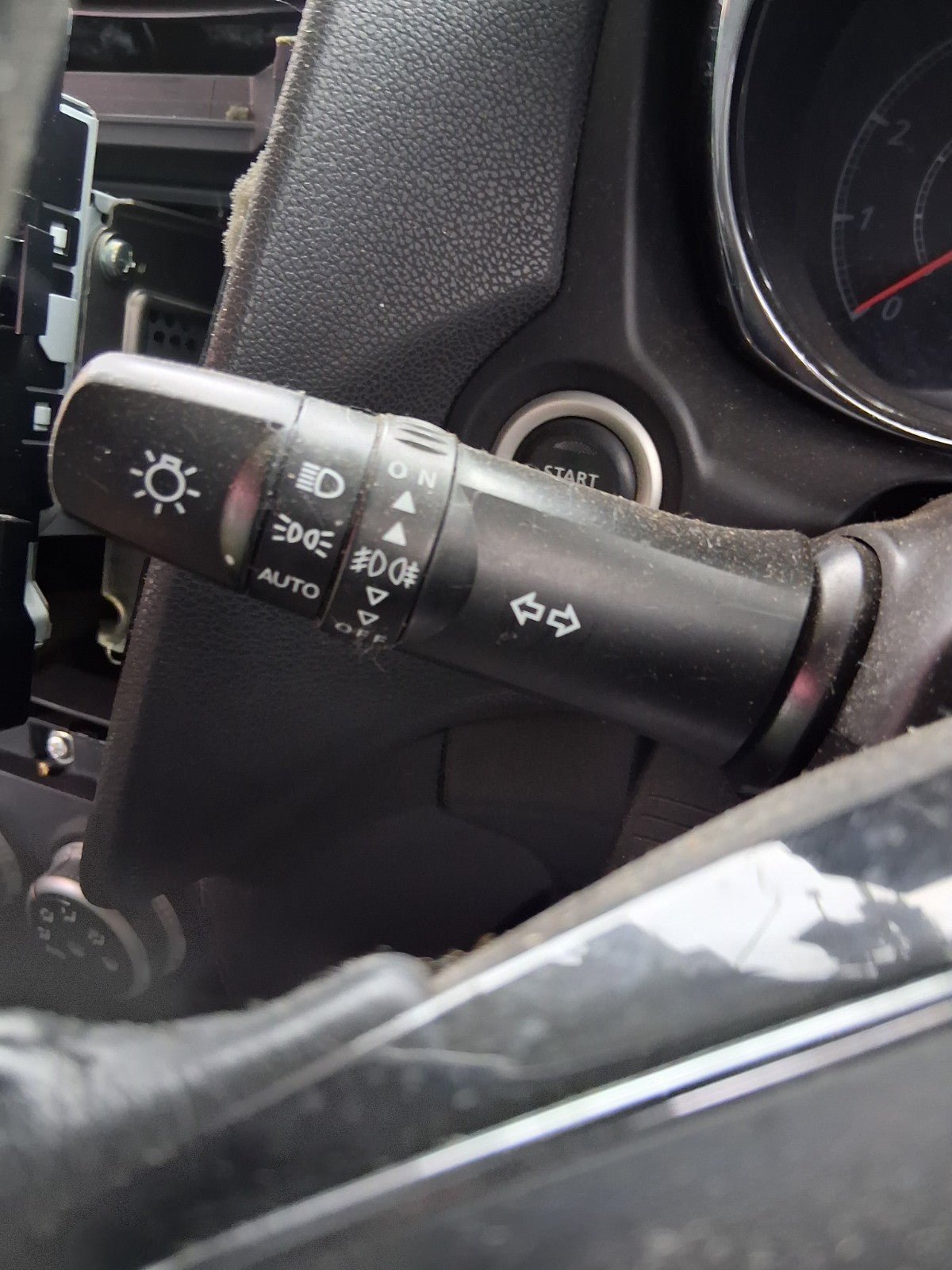 2020 MITSUBISHI ASX INDICATOR WIPER COMBINATION SWITCH STALK SQUIB RING