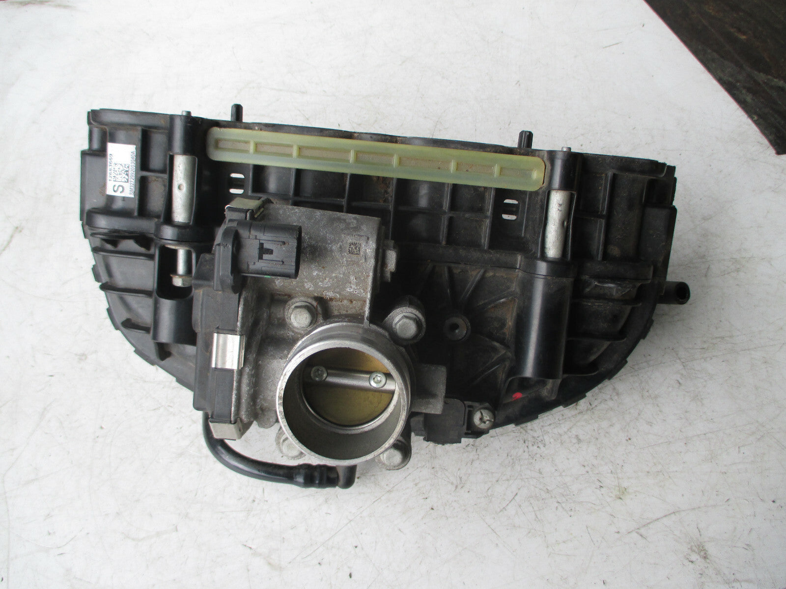 VAUXHALL ASTRA K 2018 1.4 P AIR INTAKE INLET MANIFOLD THROTTLE BODY 12683669