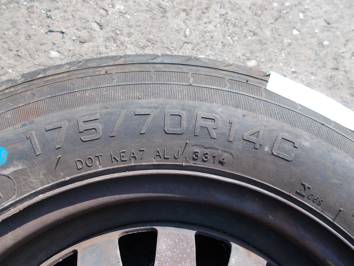 VAUXHALL ASTRA JINYU 14 INCH 4 STUD WHEEL 175/70 R14