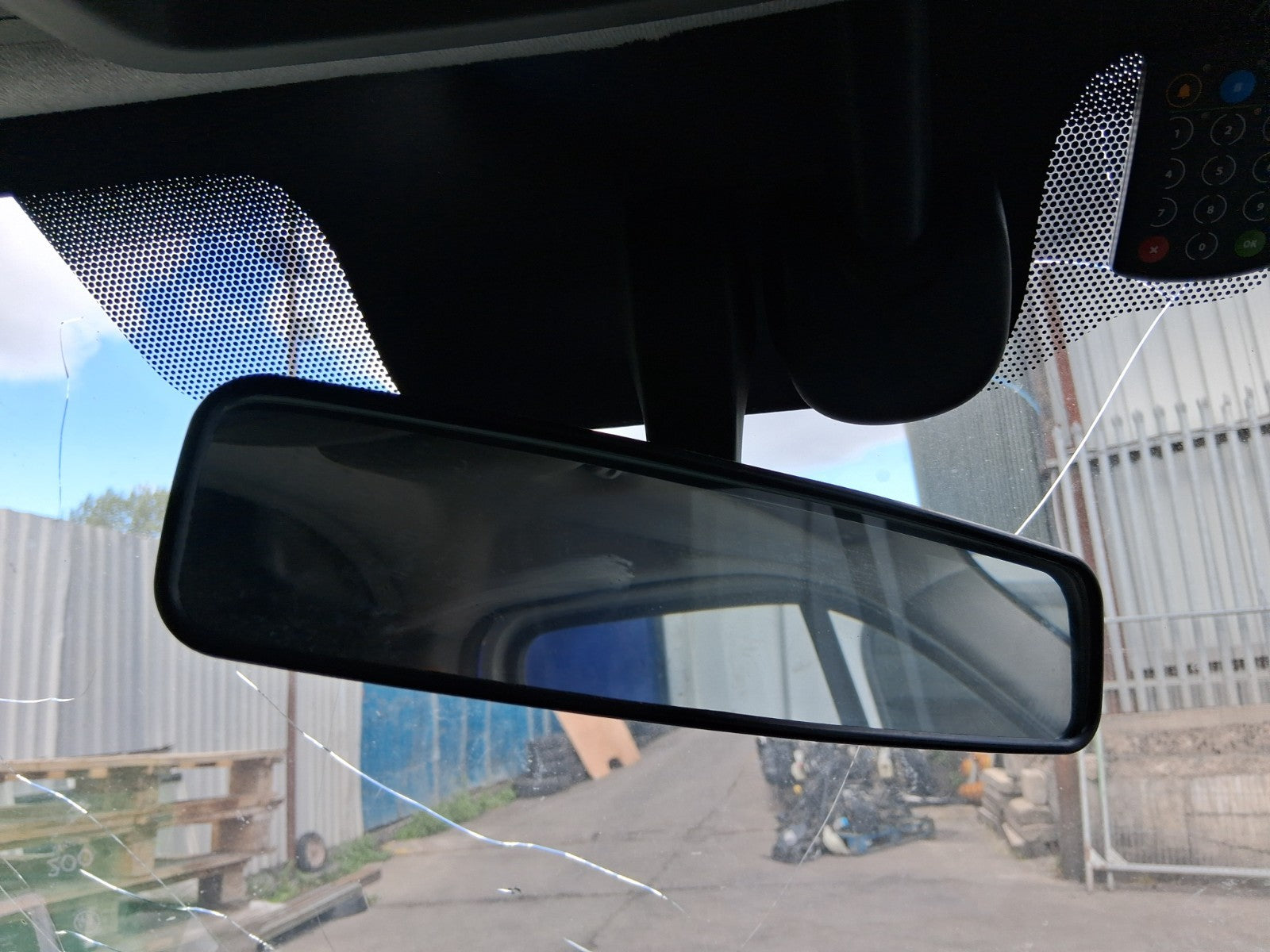 2024 RENAULT MASTER MK3 FRONT INTERIOR REAR VIEW MIRROR
