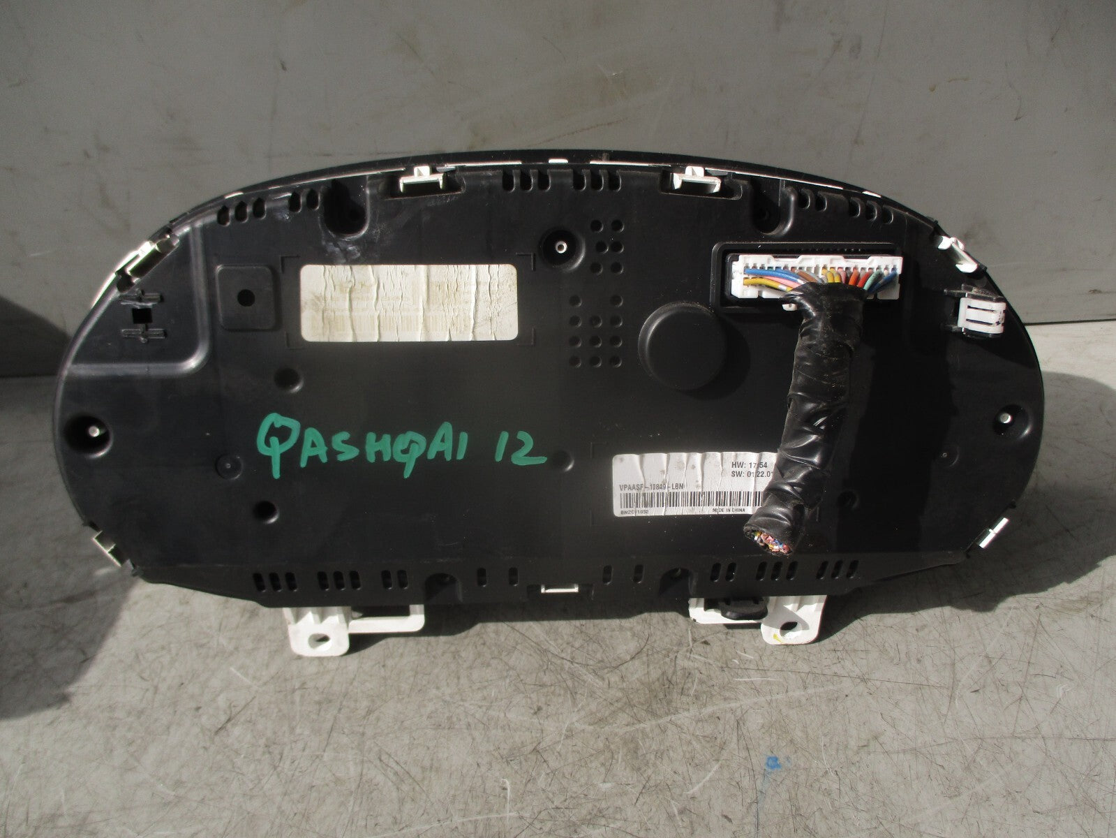 2012 NISSAN QASHQAI J10 SPEEDO SPEEDOMETER INSTRUMENT CLUSTER 24810BR50D