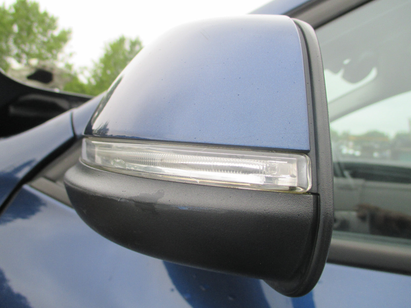 BMW X1 2018 F48 NSF PASSENGER SIDE WING MIRROR MEDITERRANEAN BLUE C10