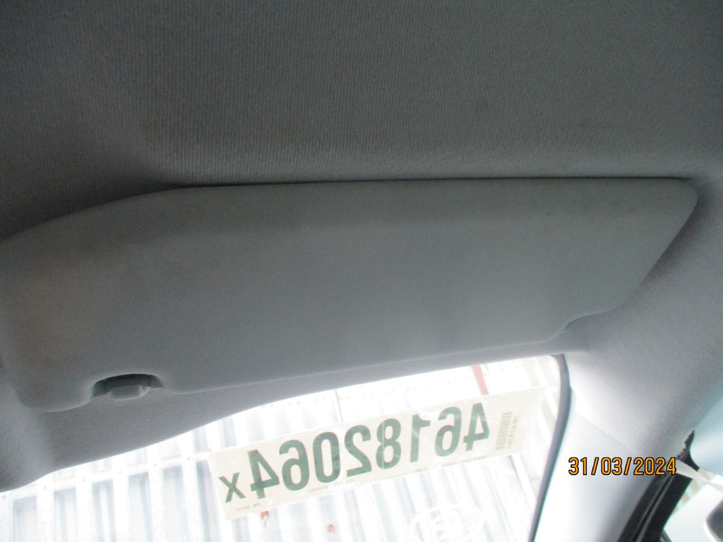 PEUGEOT 208 2016 OSF DRIVER SIDE FRONT INTERIOR SUN VISOR SHADE