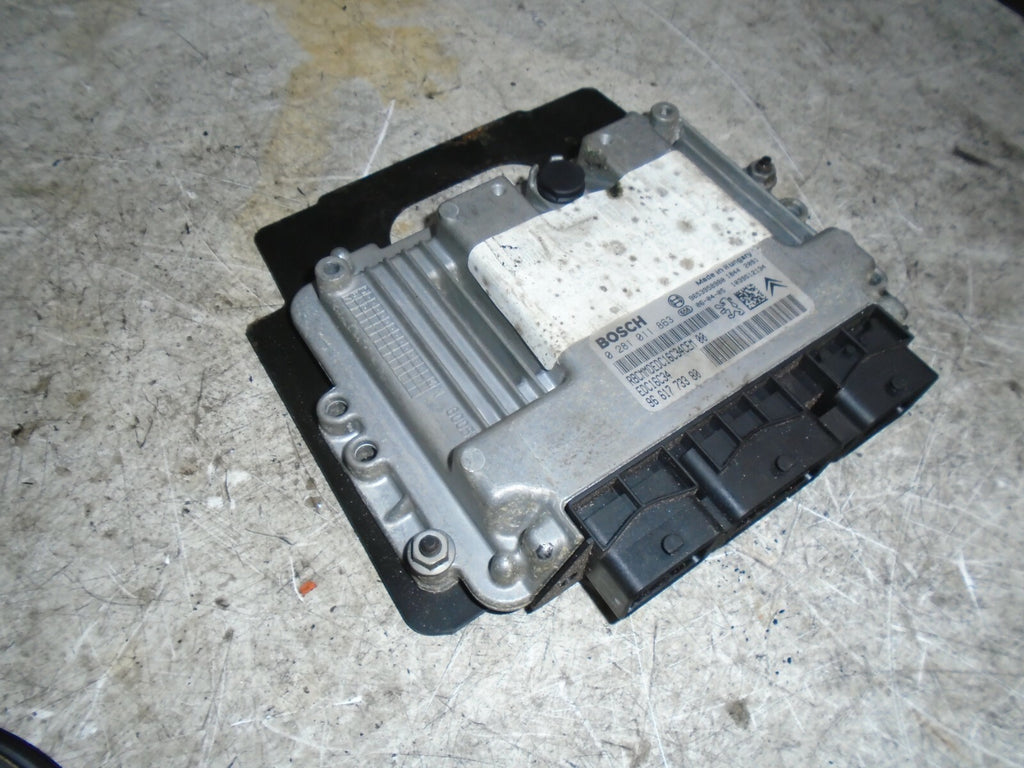 PEUGEOT 307 2006 1.6 DIESEL ECU ENGINE CONTROL MODULE UNIT 9661773380