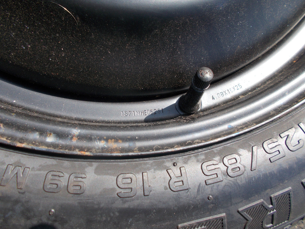 FORD FOCUS PIRELLI 5 STUD 16 INCH SPARE STEEL WHEEL 125/85 R16