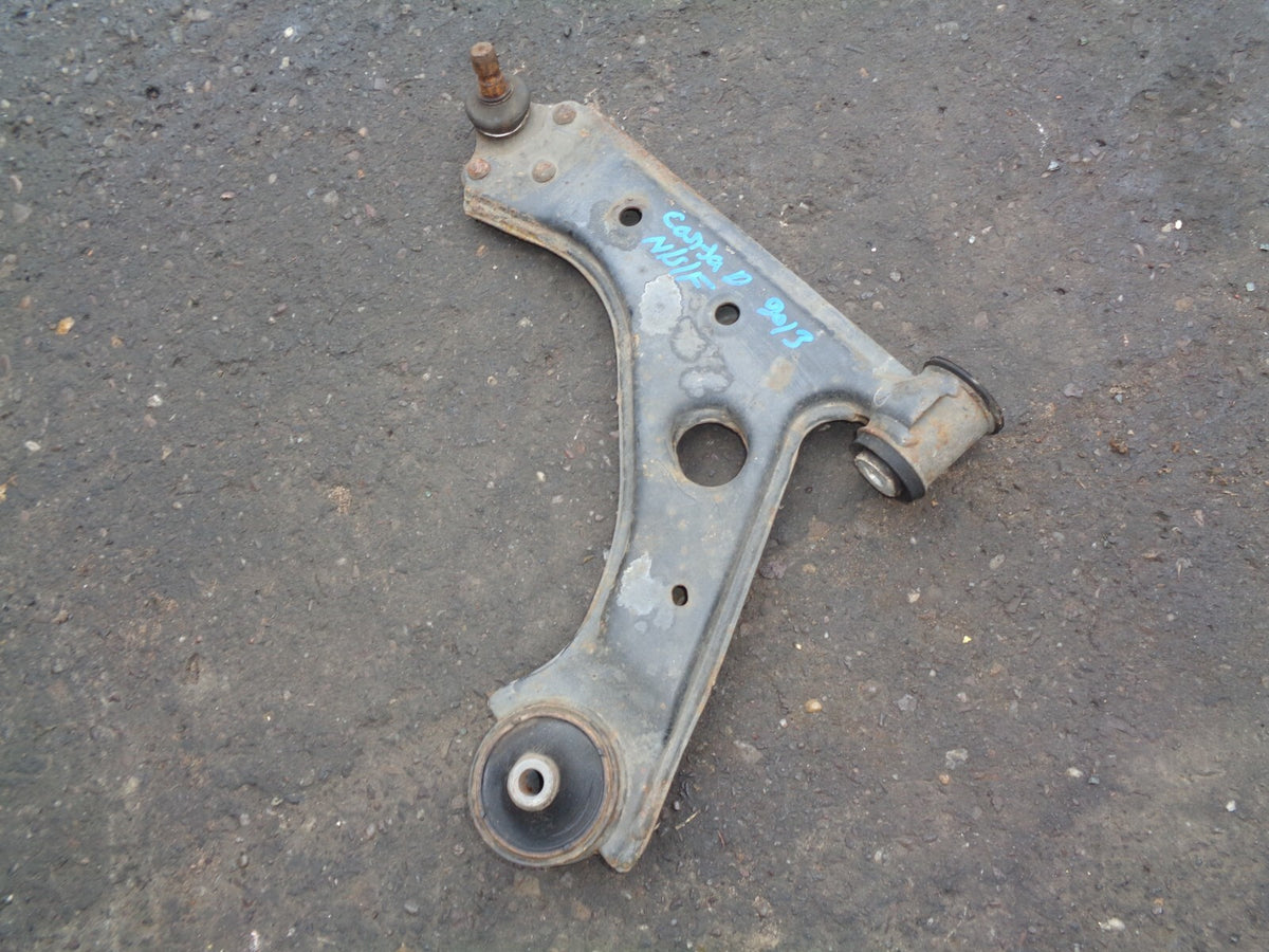VAUXHALL CORSA D 2013 1.4 PETROL NSF PASSENGER SIDE FRONT WISHBONE