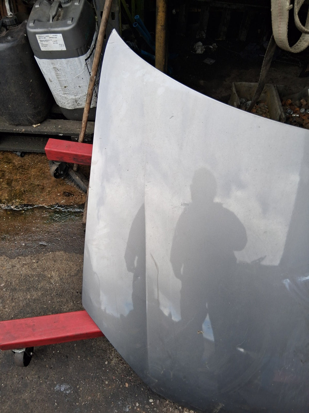 2007 VW VOLKSWAGEN GOLF MK5 FRONT BONNET HOOD PANEL GREY