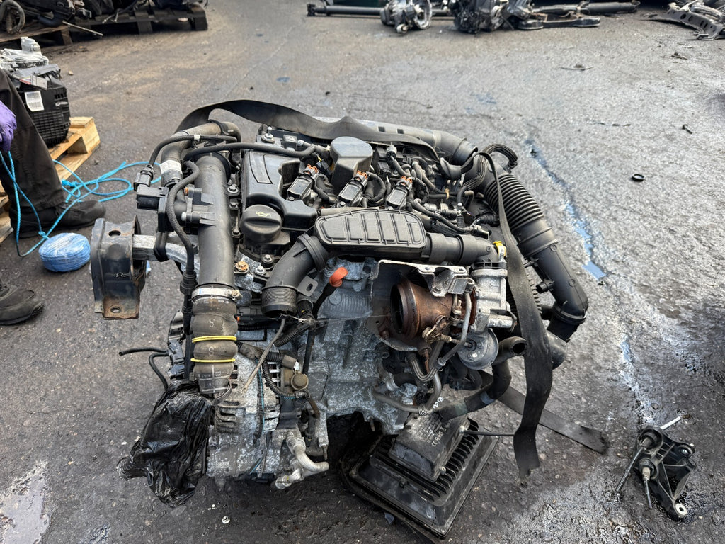 2016 CITROEN DS3 1.2 PETROL ENGINE COMPLETE HN01 DAMAGED