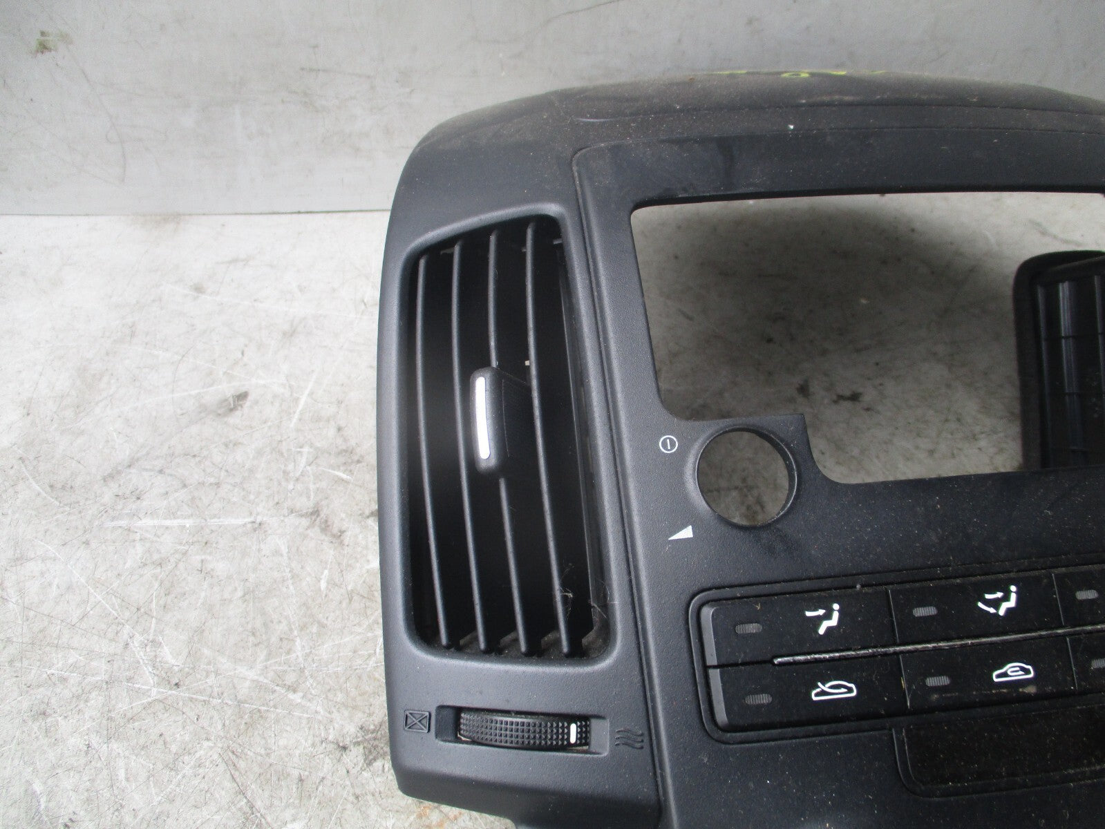 2009 HYUNDAI I30 HEATER CLIMATE CONTROL WITH AIR VENT TRIM U0789448