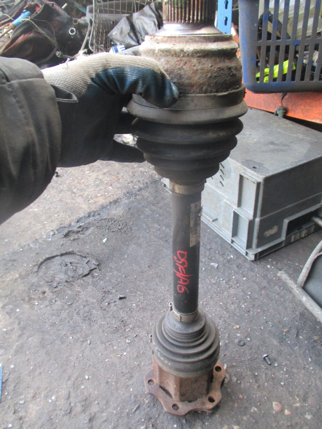 2004 AUDI A6 C5 OSF DRIVER SIDE FRONT RIGHT DRIVESHAFT 4G0407271G
