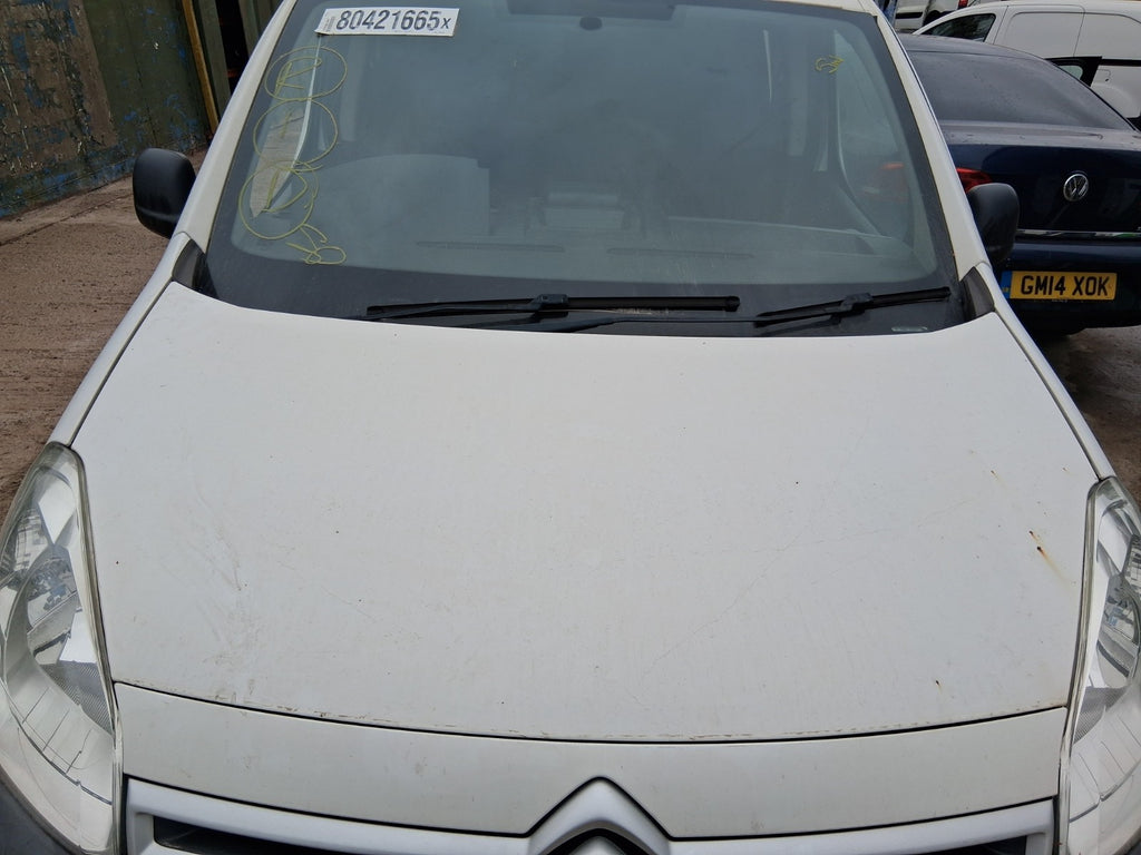 2017 CITROEN BERLINGO MK2 FRONT BONNET HOOD PANEL WHITE