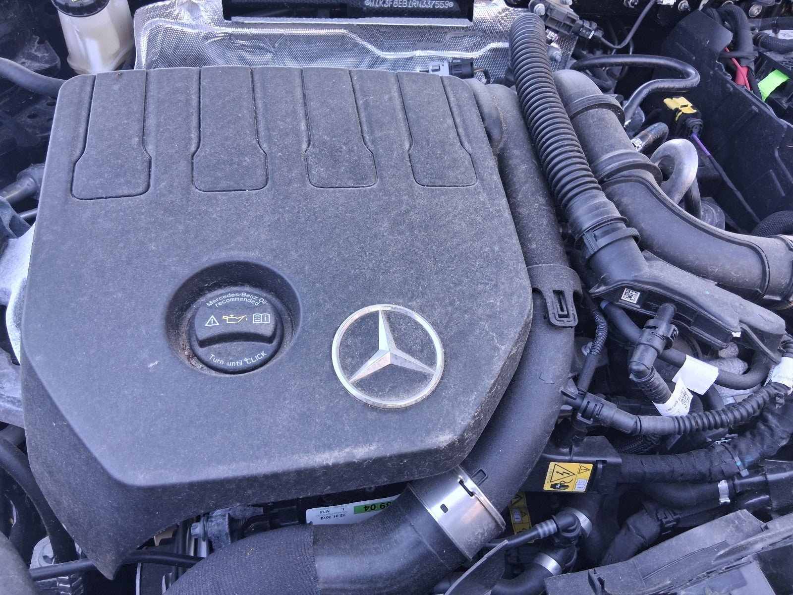 2024 MERCEDES A CLASS W177 1.3 PETROL AUTO MHEV COMPLETE ENGINE 282.814 4K MILES