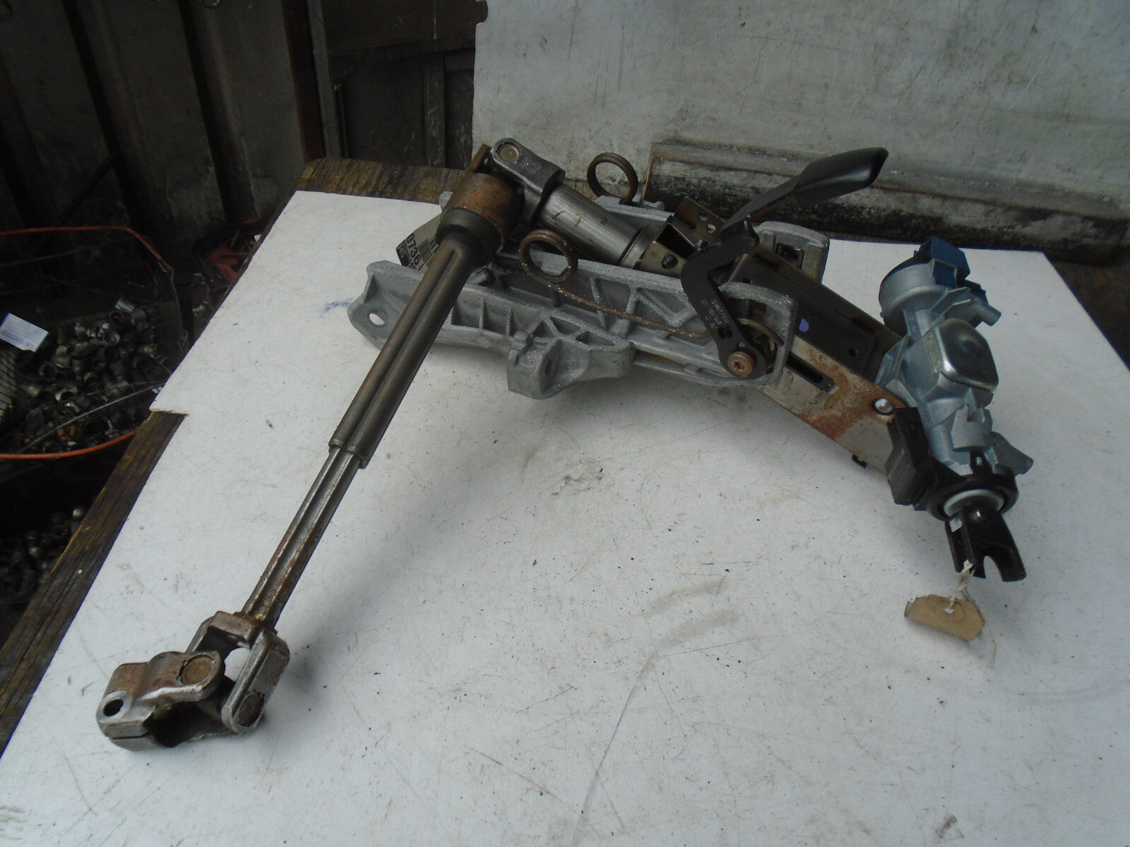 FORD MONDEO MK4 2010 ADJUSTABLE STEERING COLUMN & IGNITION BARREL 7G9N3C529EG