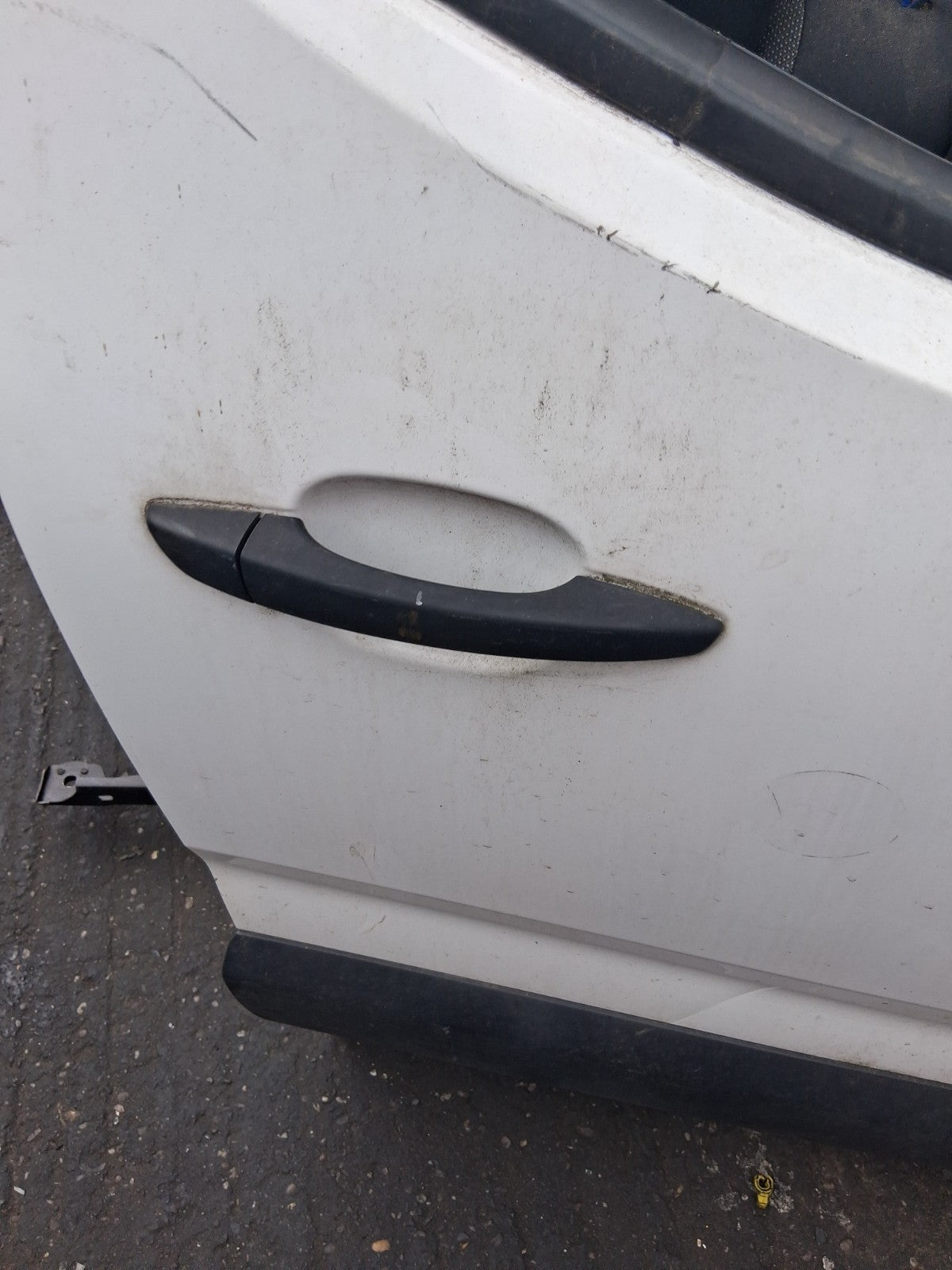 2021 PEUGEOT PARTNER MK3 K9 OSF DRIVER SIDE FRONT BARE DOOR WHITE
