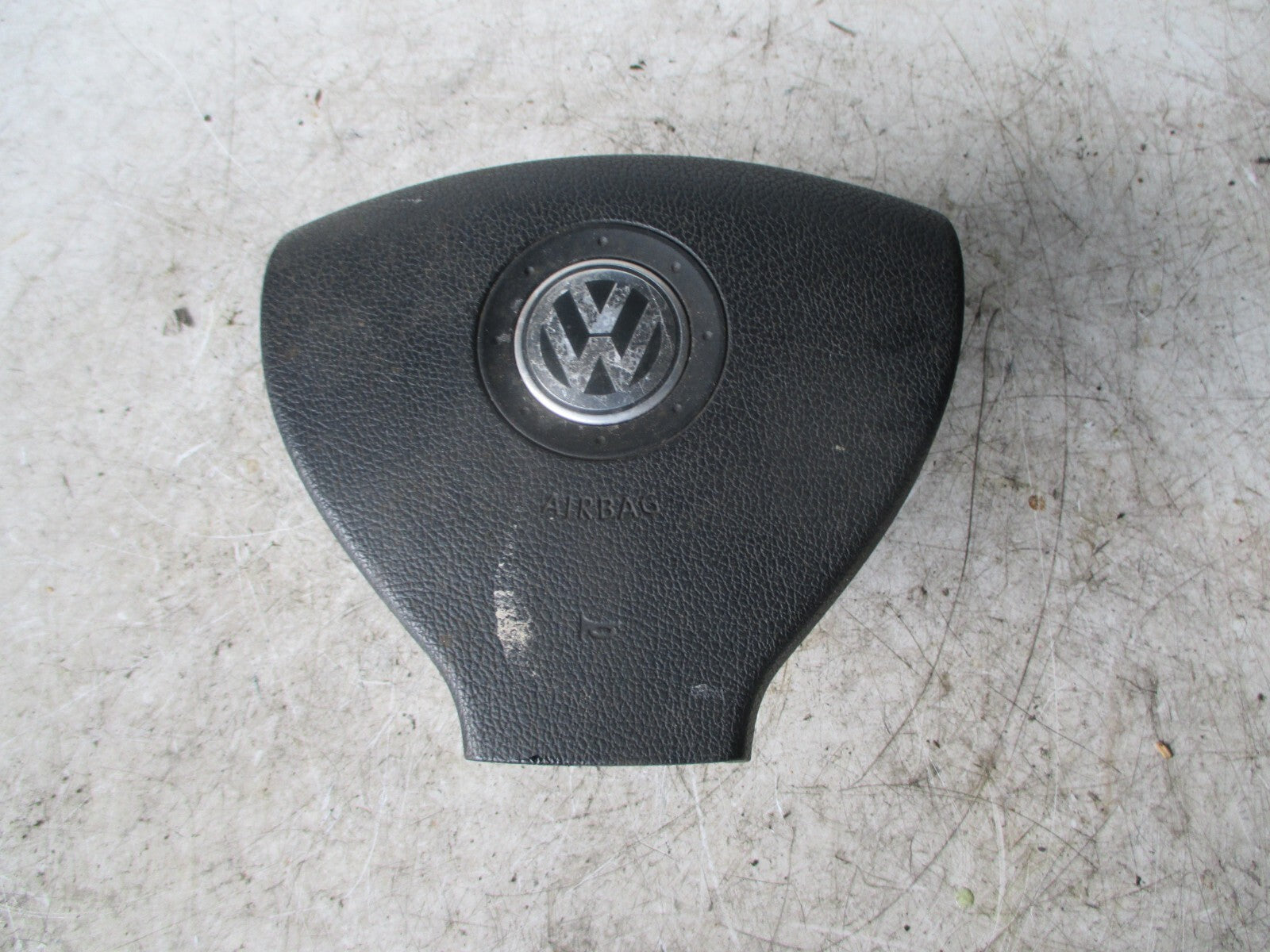 VW VOLKSWAGEN TOURAN 2008 2.0 DIESEL STEERING WHEEL AIRBAG