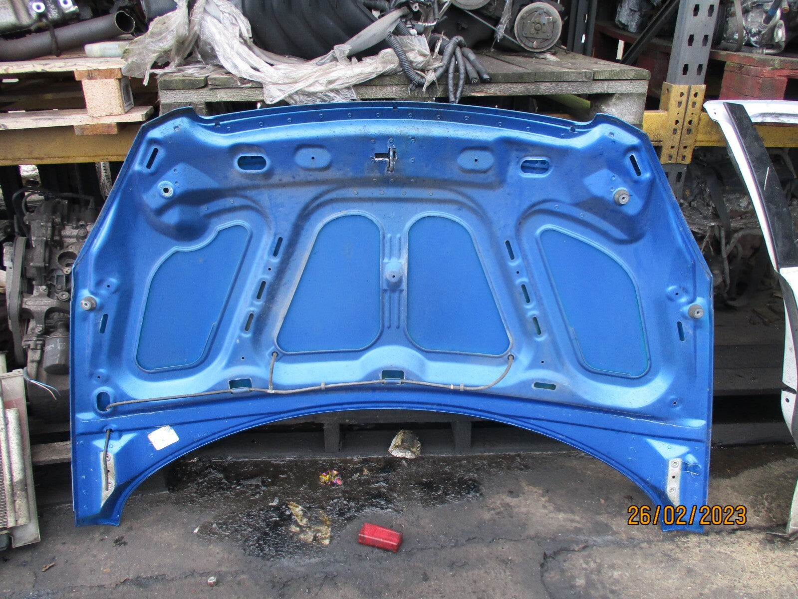PEUGEOT 307 MK1 2003 FRONT COMPLETE BONNET  BLUE