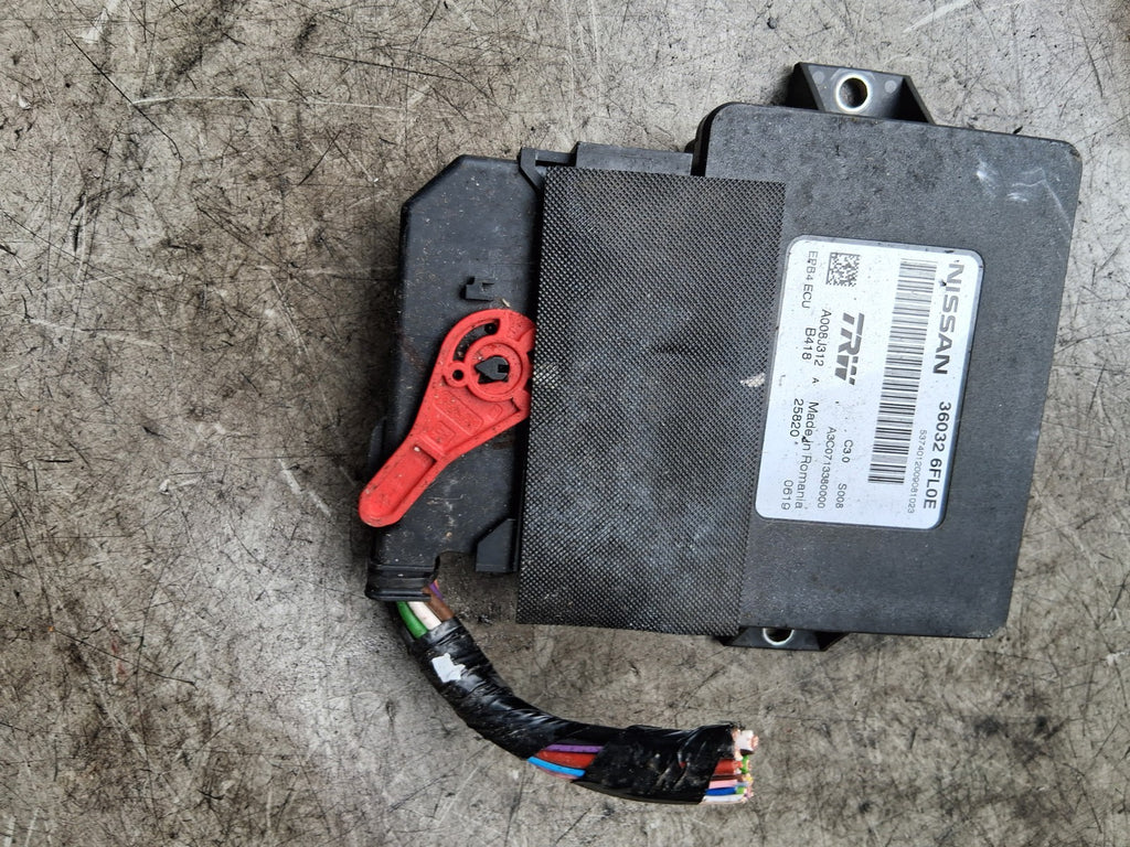 2020 NISSAN QASHQAI J11 MK2 PARKING BRAKE HANDBRAKE CONTROL MODULE ECU 360326FL0