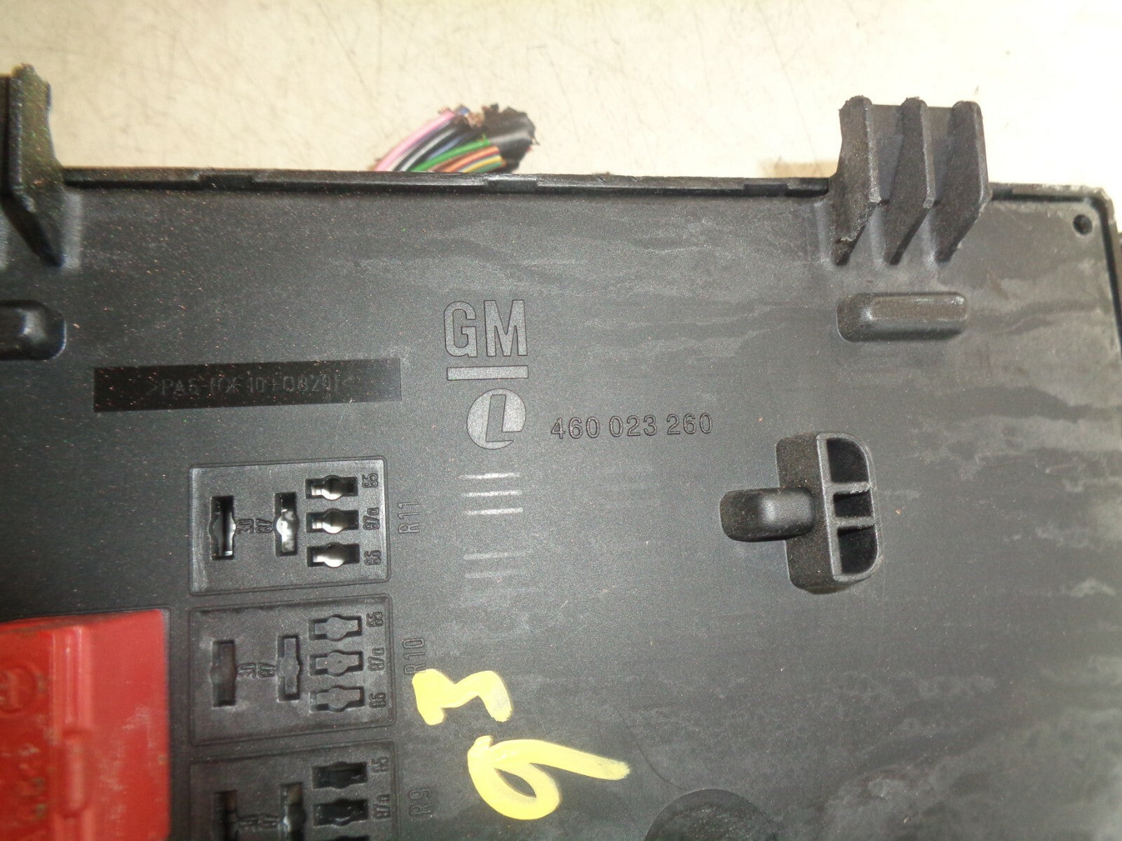 SAAB 9-3 93 VECTOR 2005 INTERIOR FUSE BOX BODY CONTROL MODULE UNIT 460023260