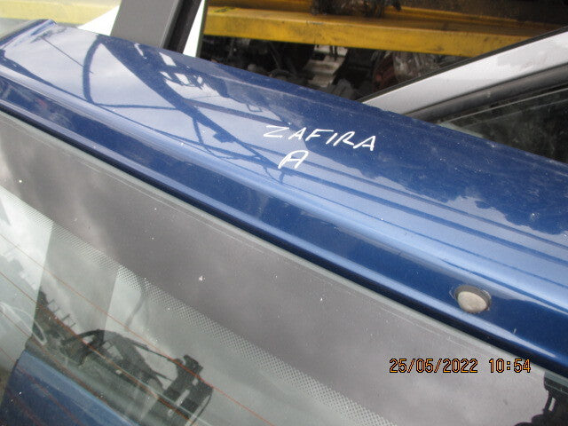 VAUXHALL ZAFIRA A 2004 REAR COMPLETE TAILGATE BOOTLID BLUE