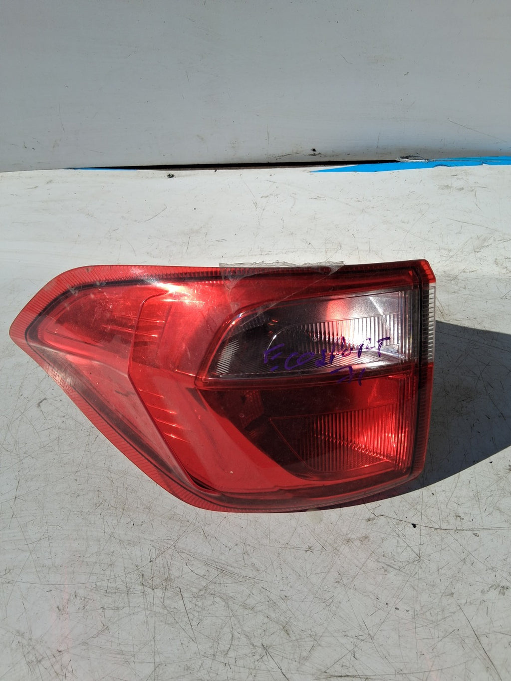 2021 FORD ECOSPORT 71 NSR NEAR LEFT PASSENGER SIDE OUTER TAIL LIGHT CN1513405BC