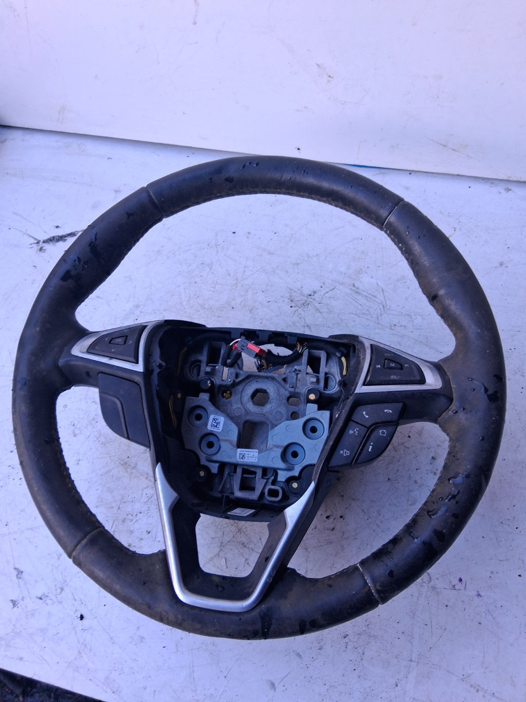 2019 FORD GALAXY MK4 MULTIFUNCTIONAL STEERING WHEEL BLACK 308045884D52