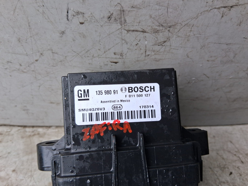 2017 VAUXHALL ZAFIRA C TOURER HEATER BLOWER RESISTOR 13598091