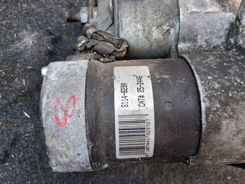 VAUXHALL ASTRA H 2005 1.7 DIESEL STARTER MOTOR S114829A