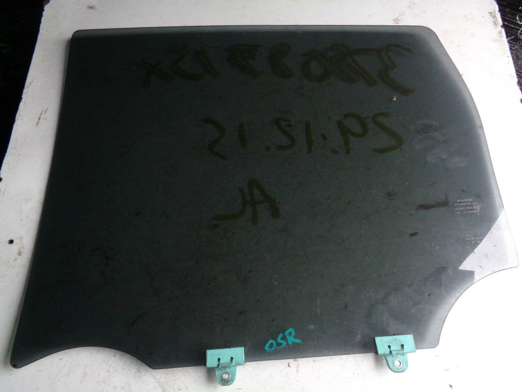 NISSAN NOTE E12 OSR DRIVER SIDE REAR DOOR WINDOW GLASS