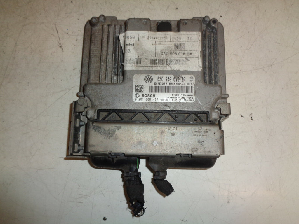 VW VOLKSWAGEN SCIROCCO MK3 2011 ECU ENGINE CONTROL UNIT 03C906016BA