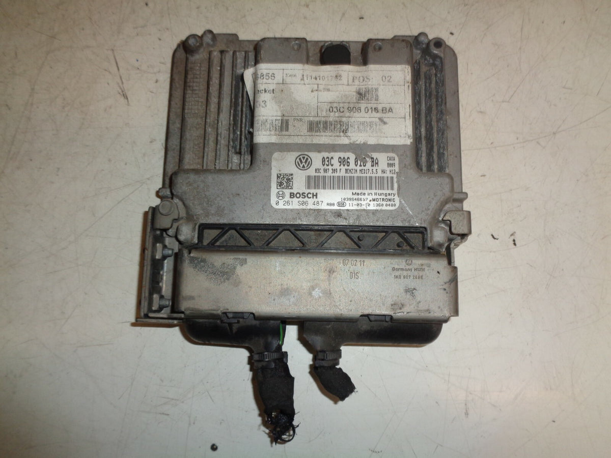 VW VOLKSWAGEN SCIROCCO MK3 2011 ECU ENGINE CONTROL UNIT 03C906016BA