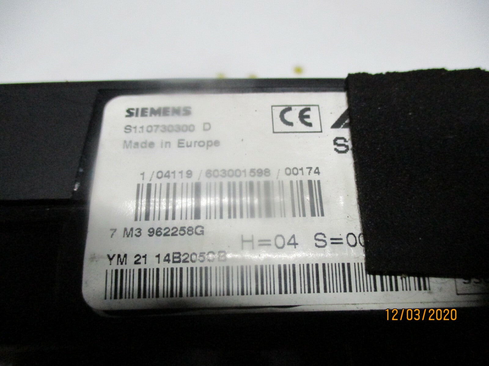 FORD GALAXY 2000 1.9 TDI FUSEBOX FUSE RELAY BOX  UNIT YM2114B205CB 7M3962258G