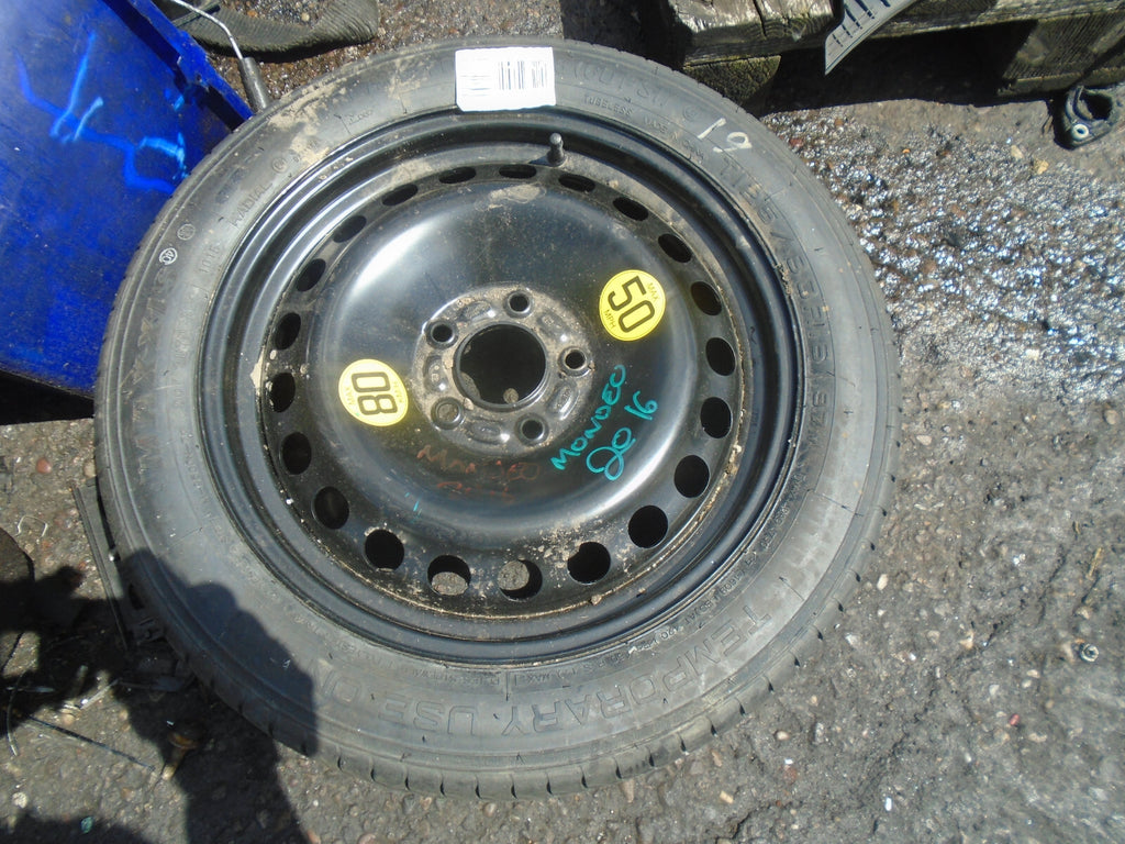 FORD MONDEO MK5 2016 16 INCH STEEL WHEEL WITH TYRE T125/80R16