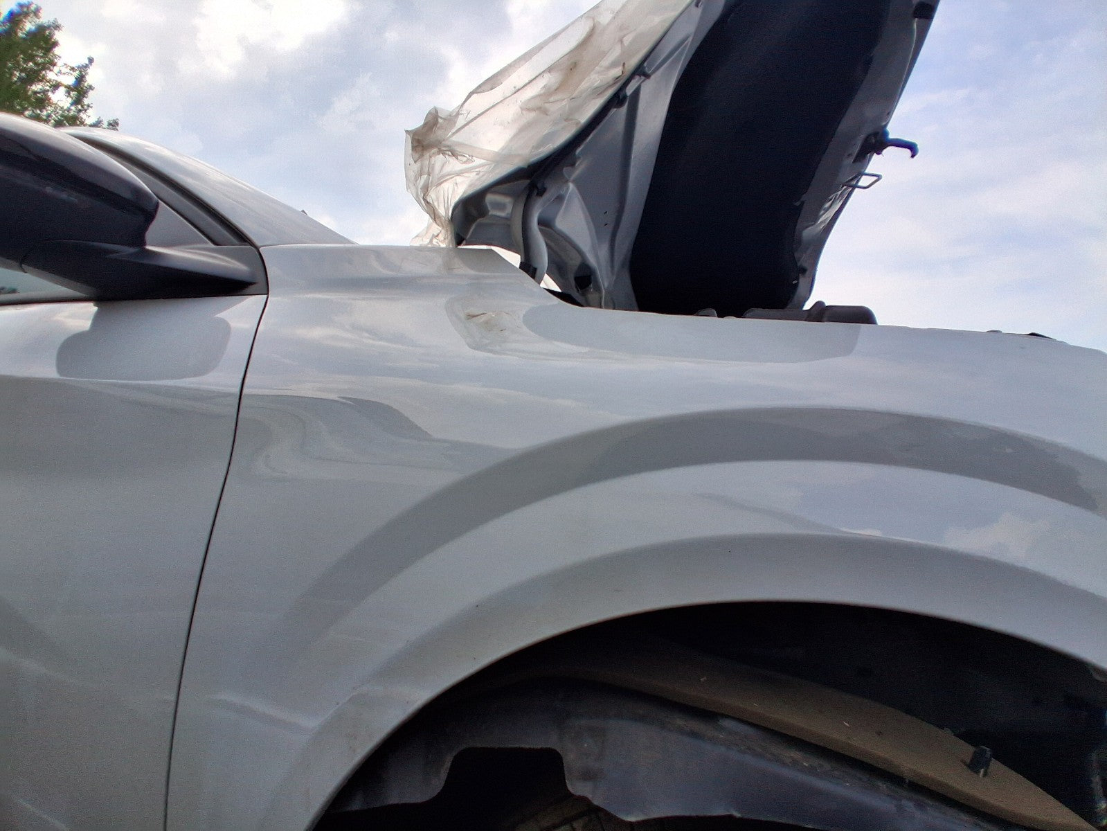 PEUGEOT 208 MK2 2025 FACELIFT OSF DRIVER SIDE WING PANEL WHITE ESU