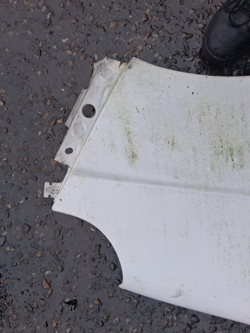 2005 VAUXHALL VIVARO MK1 OSF DRIVER SIDE FRONT RIGHT WING PANEL WHITE