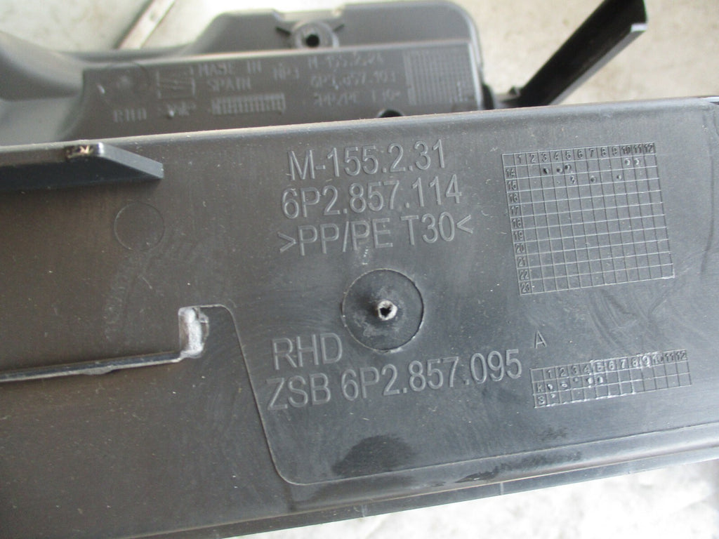 SEAT IBIZA 6J GLOVE BOX COMPARTMENT 6P2857103