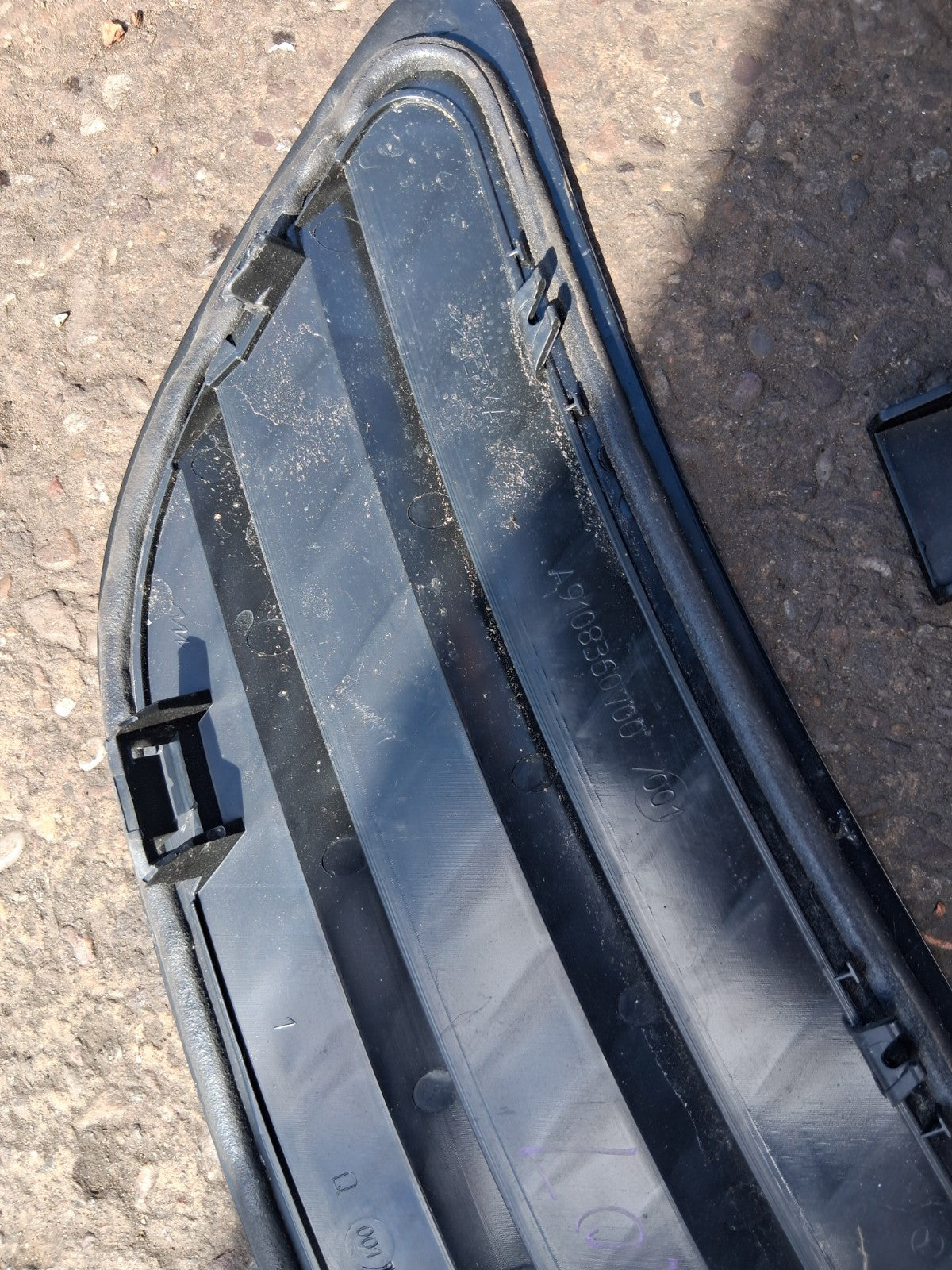 2020 MERCEDES SPRINTER W907 FRONT BONNET HOOD PASSENGER GRILL BLACK A9108360700