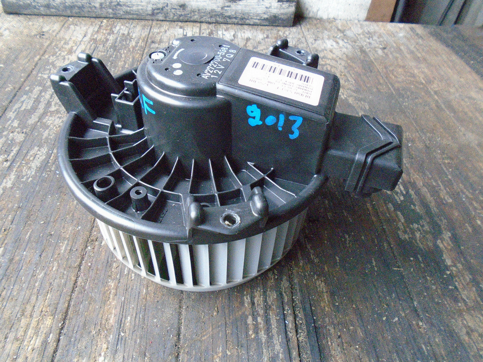 JAGUAR XF FACELIFT 2013 HEATER BLOWER MOTOR FAN UNIT