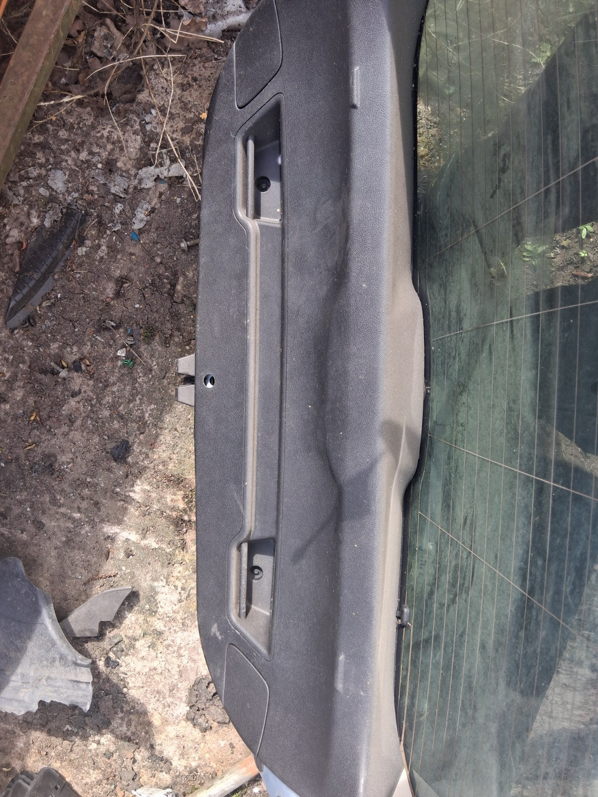 2013 VAUXHALL ASTRA J HATCHBACK REAR BARE TAILGATE BOOTLID GREY