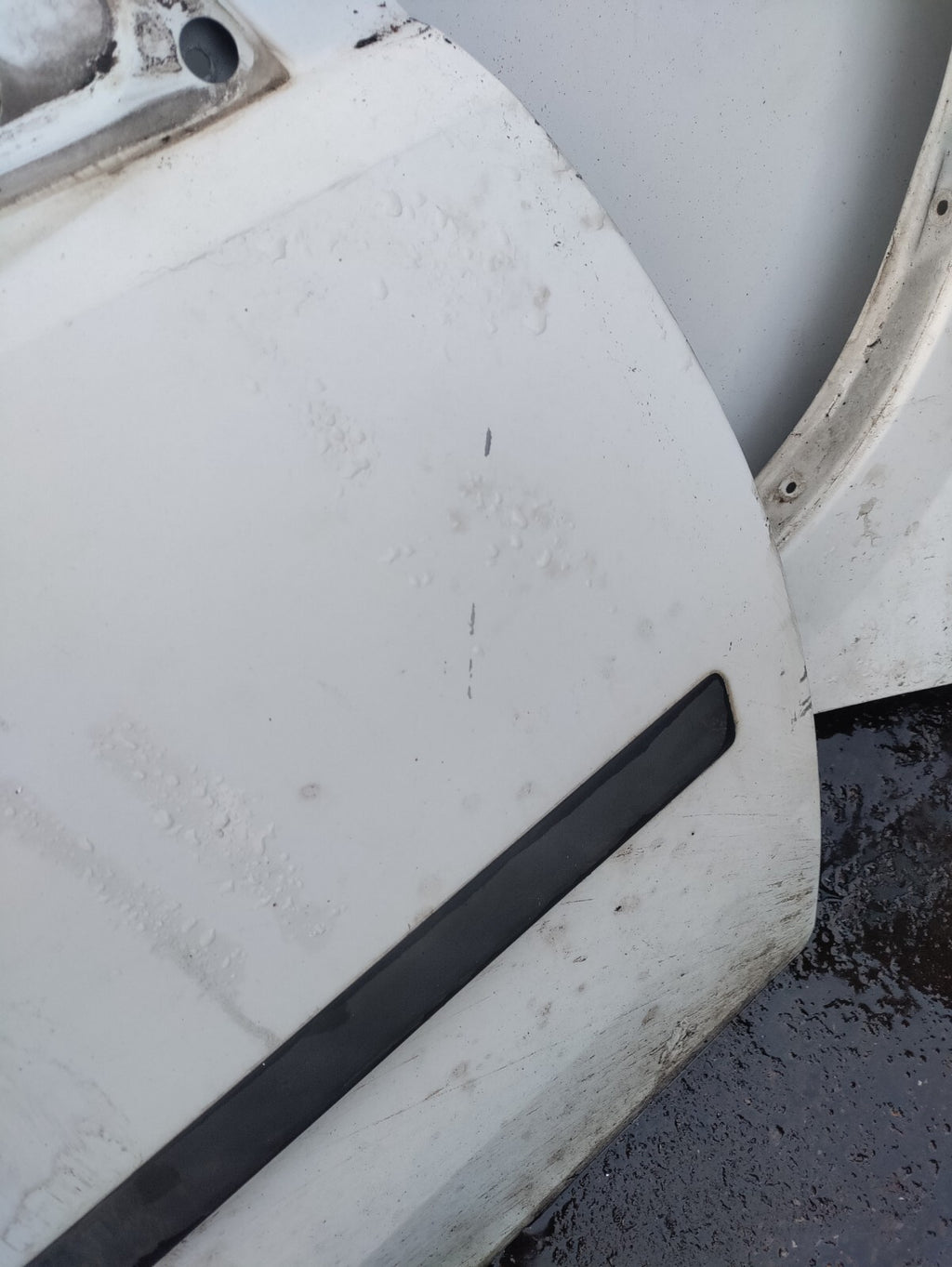 2007 VAUXHALL COMBO C OSF DRIVER SIDE FRONT BARE DOOR WHITE