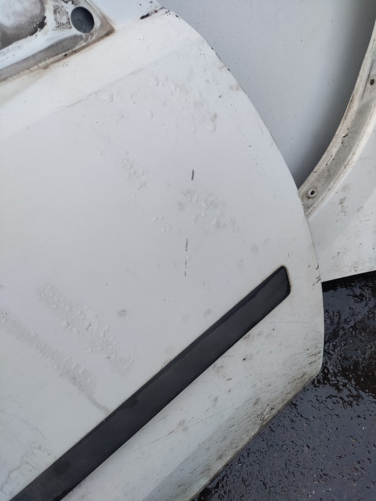 2007 VAUXHALL COMBO C OSF DRIVER SIDE FRONT BARE DOOR WHITE