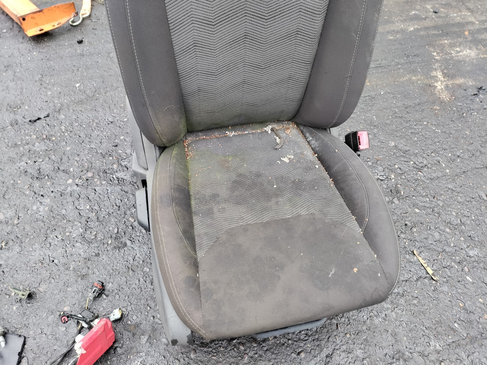 FORD KA+ PLUS 2017 OSF DRIVER SIDE FABRIC SEAT