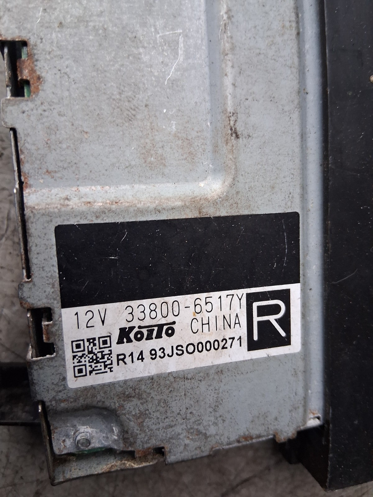 2019 MAZDA 6 MK3 SKYACTIVE HEADLIGHT CONTROL MODULE 338006517Y