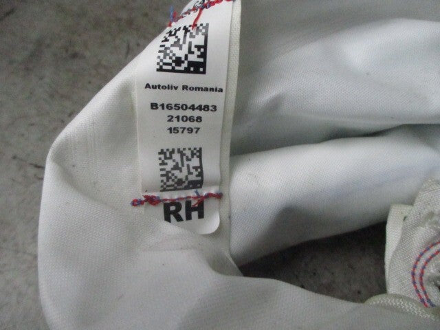2021 CITROEN C4 MK3 OS ROOF CURTAIN AIRBAG RIGHT DRIVER SIDE